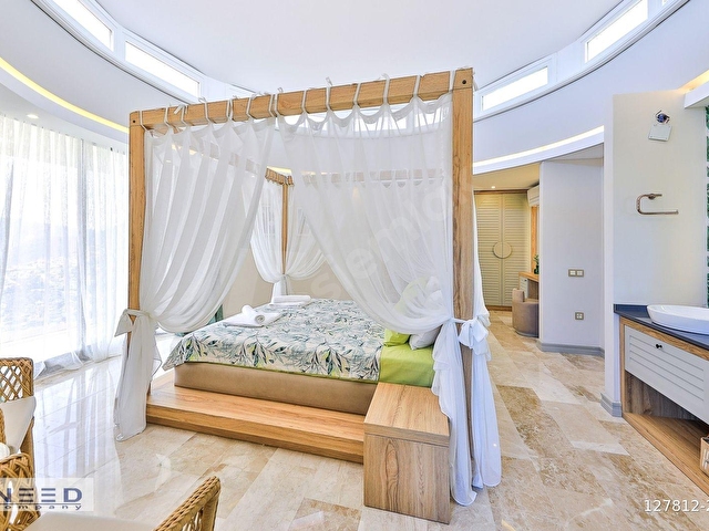 Kalkan Kızıltaşta 5 Yatak Odalı Muhteşem Villa - Görsel 15
