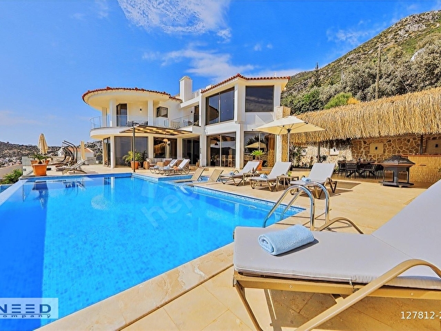 Kalkan Kızıltaşta 5 Yatak Odalı Muhteşem Villa - Görsel 6