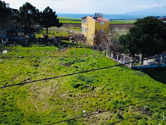 Tekirdağ süleymanpaşa da sahile 1 km deniz manzaralı villa arsası - Görsel 6