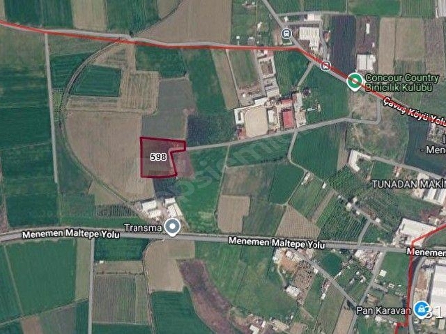 ACİL FIRSAT Menemen Musabeyde 9.650 m² Depo Potansiyelli Parsel - Görsel 2