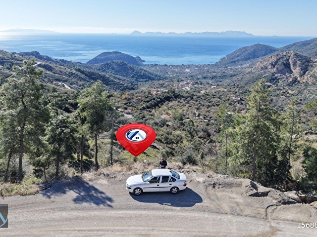 DATÇA MESUDİYEDE PANORAMİK DENiZ MANZARALI 7.609M² ZEYTİNLİK - Görsel 4