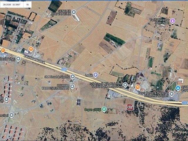 SARAYÖNÜ LADİK MAH ABDİOĞLU PETROL YANI SATILIK 1440m2 İMAR ARSA - Görsel 9