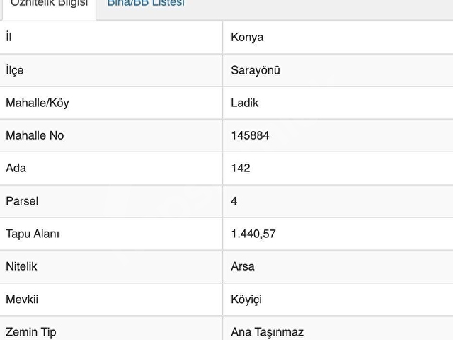 SARAYÖNÜ LADİK MAH ABDİOĞLU PETROL YANI SATILIK 1440m2 İMAR ARSA - Görsel 2