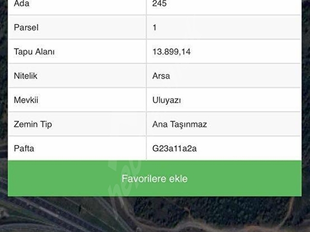GEBZE DENİZLİDE KONUT İMARLI 13.900m2 EMSALSİZ ARSA - Görsel 10