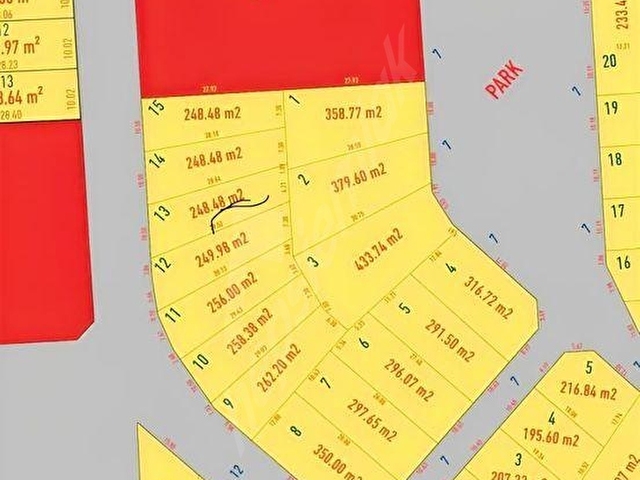 Yamaçlı son durağı 248 metre satılık arsa - Görsel 5