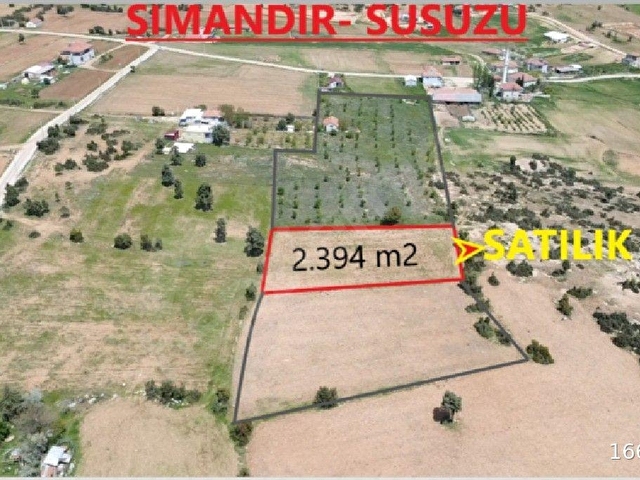 KORKUTELİ SIMANDIR SUSUZUNDA SATILIK 2.394 M2 ARAZİ