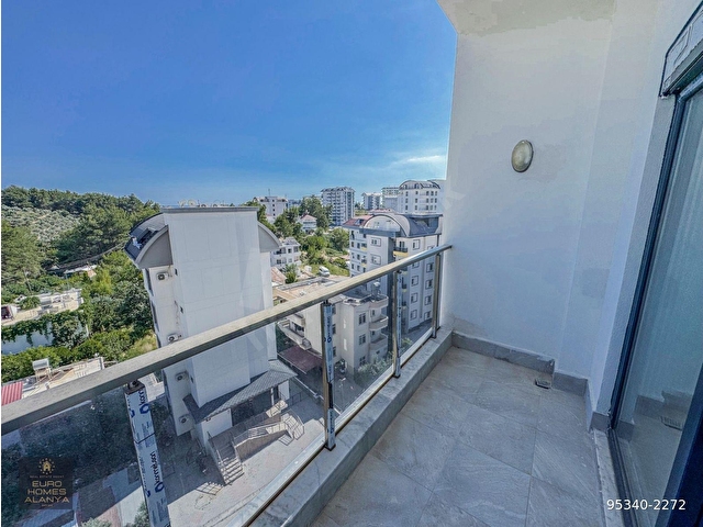 ALANYA AVSALLARDA  SATILIK 1+1 AMERİKAN MUTFAK SIFIR DAİRE - Görsel 16