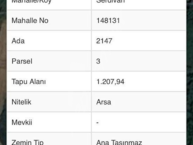 SATILIK İMARLI ARSA SAPANCA GÖL MANZARALI 1.207 m² ESENTEPE SERDİVAN SAKARYA - Görsel 2