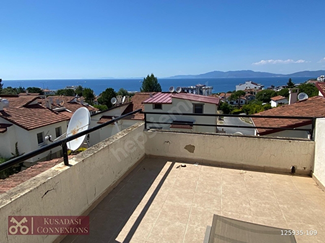 Kuşadası kadınlar denizinde SATILIK tripleks 3+1 villa - Görsel 10