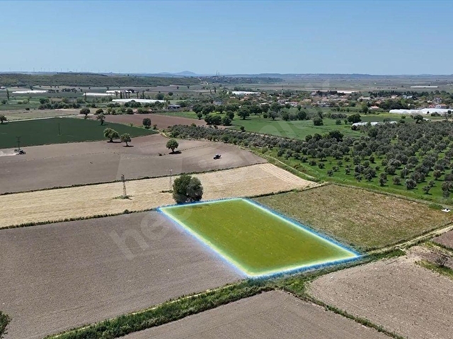 ÇANAKKALE MERKEZ HALİLELİ KÖYÜNDE KÖYE YAKIN 3 DÖNÜM ARAZİ - Görsel 2