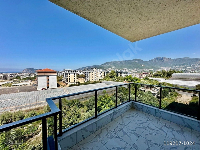 ALANYA OBADA KİRALIK 2+1 HAVUZLU KALE VE DENİZ MANZARALI DAİRE - Görsel 9