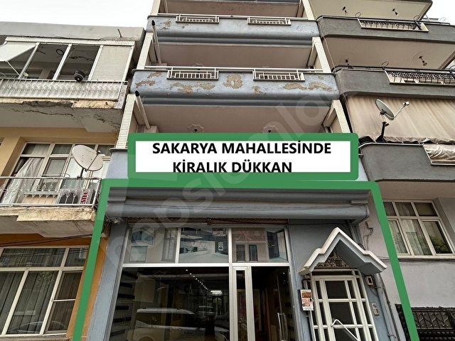 SAKARYA MAHALLESİNDEN KİRALIK BÜYÜK DÜKKAN