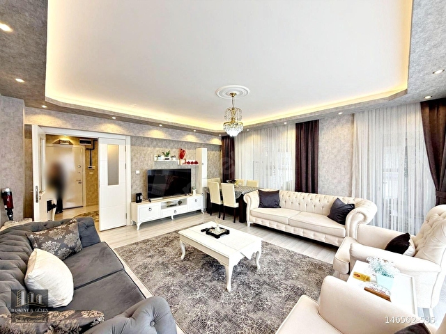 CADDE ÜZERİ SİTE İÇERİSİNDE CAM TERAS BALKONLU ÖN CEPHE 3+1 - Görsel 12