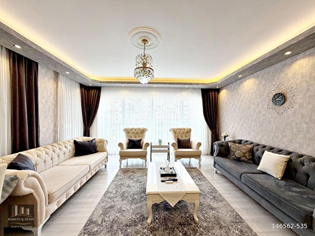 CADDE ÜZERİ SİTE İÇERİSİNDE CAM TERAS BALKONLU ÖN CEPHE 3+1 - Görsel 14