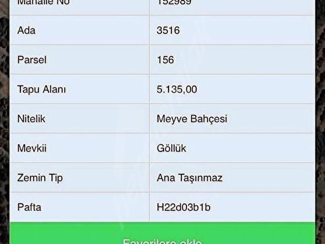 YILDIRIM SAMANLI`DA FIRSAT ARAZİ
