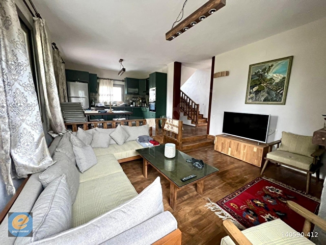 Çamlıyayla Doğayla İç İçe 1105 m² Arsalı Özel Tasarım Villa - Görsel 23