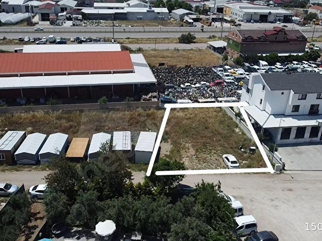 FETHİYE ÇAMKÖY MAHALLESİNDE SATILIK TİCARİ İMARLI ARSA