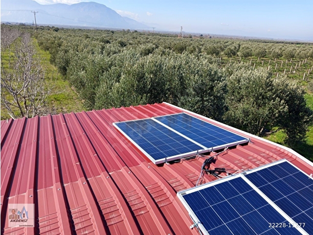 Akdeniz Emlaktan Satılık Saruhanlı İlç Koldere Mah 5171 m2 Evi Olan Bahçe