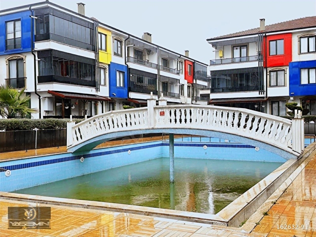 SIFIR FULL EŞYA-KOMBİ PETEK- HAVUZ- SAUNA-HAMAM-ÇOCUK PARKI - Görsel 6