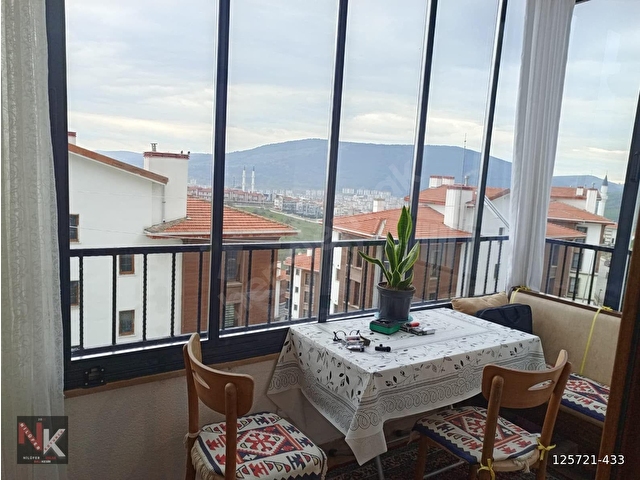 KUVA-İ MİLLİYE MAHALLESİNDE DOĞA VE ŞEHİR MANZARASIYLA 2+1 SATILIK DAİRE..! - Görsel 11
