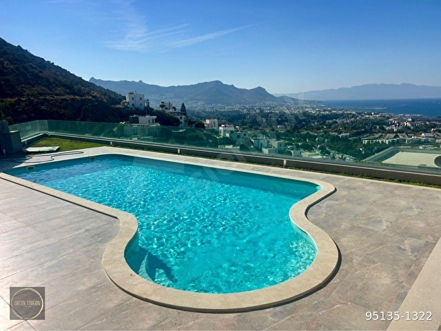Bodrum Gümüşlük Kum Plajlı Koyda Adalar Manzaralı 6+2 Villa - Görsel 10