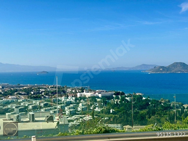 Bodrum Gümüşlük Kum Plajlı Koyda Adalar Manzaralı 6+2 Villa - Görsel 24