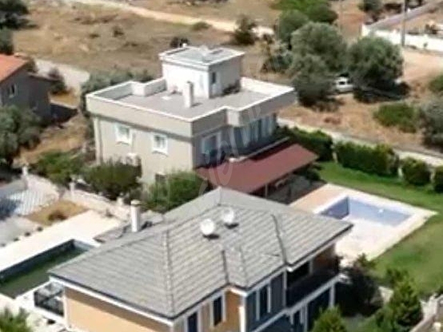 DİDİM YEŞİLTEPDE TAM MÜSTAKİL HAVUZLU VİLLA - Görsel 28