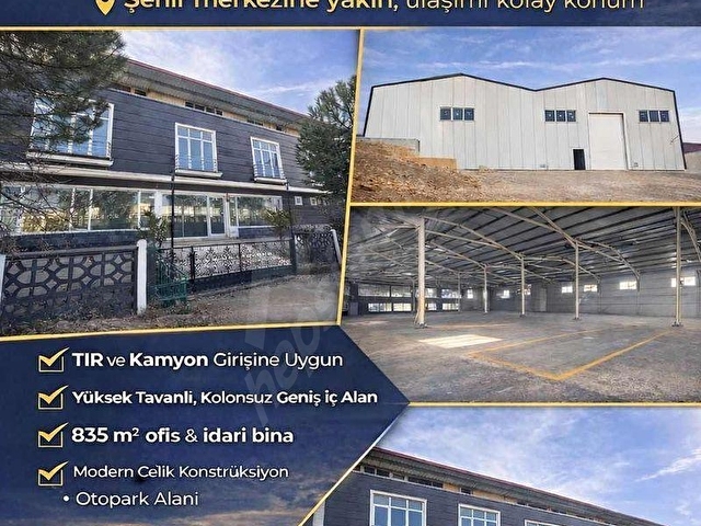 DÜĞÜN SALONU-TEKSTİL ATÖLYESİ-FABRİKA-DEPO İÇİN ÇOK UYGUN BİNA