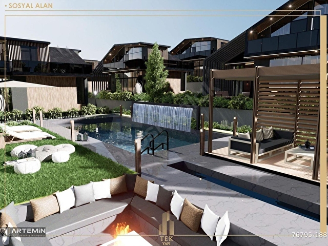 ▃ARTEMİN▃DENİZLİ KÖYÜNDE OLİVE GARDEN SİTESİNDE 150m² LÜKS 3+1 - Görsel 9