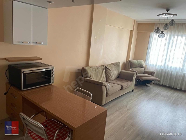 Bornova Mevlanada Site İçerisinde 1+1 50m² Eşyalı Kiralık Daire - Görsel 4