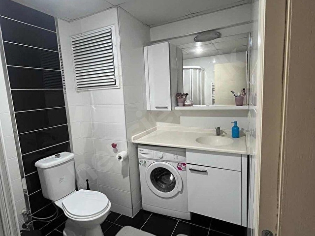 Bornova Mevlanada Site İçerisinde 1+1 50m² Eşyalı Kiralık Daire - Görsel 12