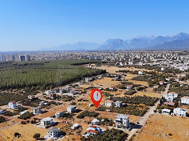Döşemealtı Çıplaklı 418m2 Müstakil Fırsat Parsel - Görsel 12