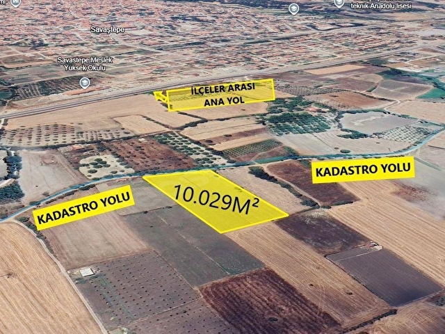 LION EMLAKTAN SAVAŞTEPE FATİHDE 10 DÖNÜM ANA YOLA YAKIN ARAZİ - Görsel 14