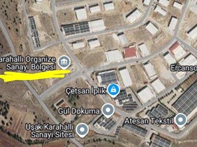 my EKİPdenUŞAK KARAHALLI KÜL KÖYDE ORGANİZE SANAYİ BÖLGESİNE YAKİN YOLA CEPHE ARSAGİBİ TARLA TAMKARE - Görsel 8