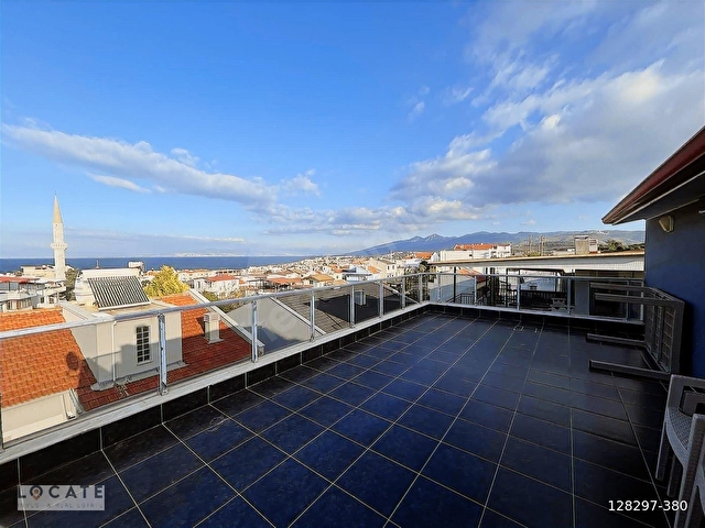 Urla Zeytinalanın da 4+1 Deniz Manzaralı Satılık Villa - Görsel 28