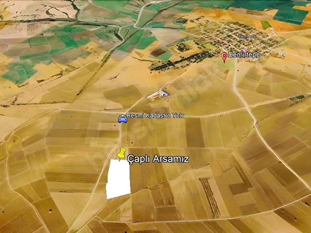 DEMİRTEPEDE DENİZ MANZARALI 317 m2 SATILIK TARLA - Görsel 2