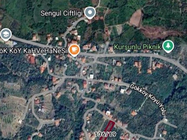 SATILIK GÖKKÖYDE 2 DÖNÜM 250M2 2 KAT VİLLA İMARLI FIRSAT ARSA - Görsel 5