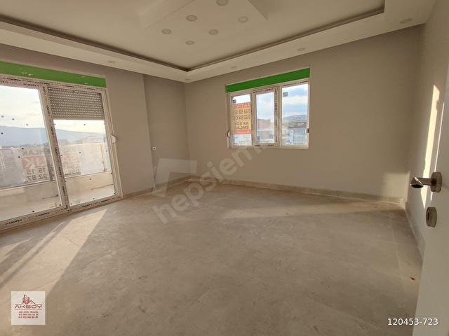 AKSOYDAN BUCAK YENİ MAHALLEDE 3. KAT SIFIR 100 m2 2+1 DAİRE