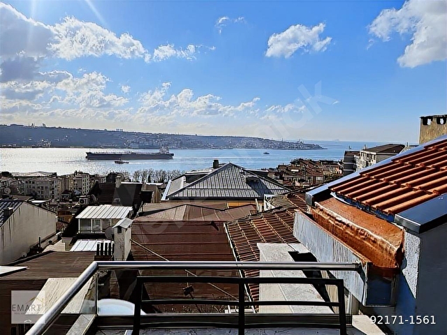 Beşiktaş Conrad Otel Yanı Boğaz Deniz Manzaralı Satılık Dubleks