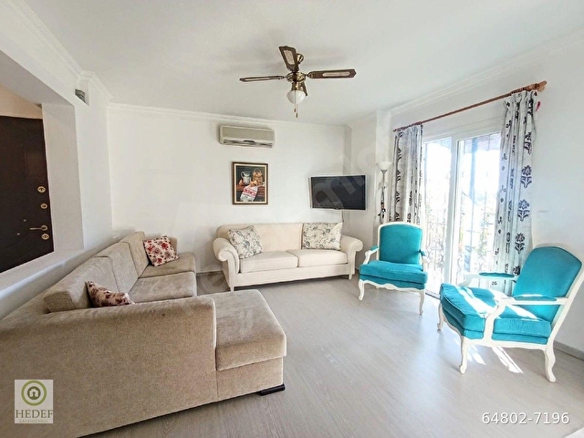 Bodrum Merkeze Yakın Site İçinde Geniş Balkonlu Kiralık 2+1 Eşyalı Daire - Görsel 21