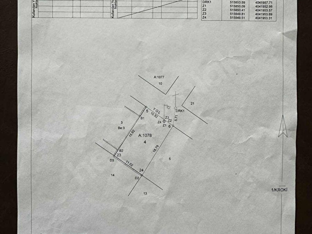 YİĞİT EMLAKTAN İMAR ÇAPI ALINMIŞ UYGUN FİYATA SATILIK 202 m2ARSA - Görsel 3