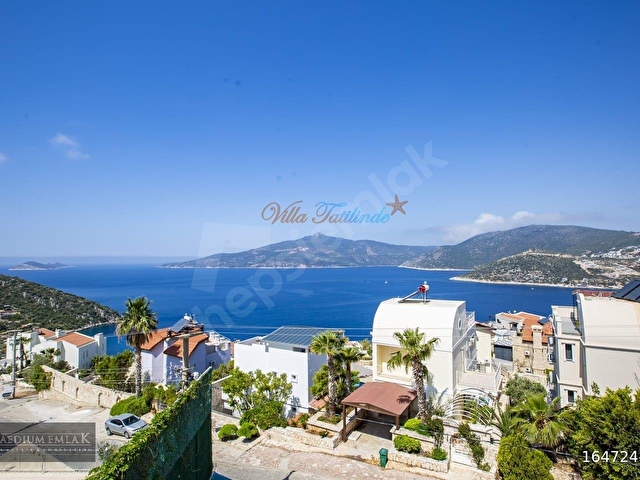 Günlük Kiralık 4 Odalı Villa - Antalya Kaş Kalkan Mahallesi - 8 Kişi Kapasiteli