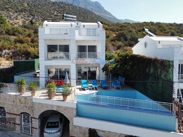 Günlük Kiralık 4 Odalı Villa - Antalya Kaş Kalkan Mahallesi - 8 Kişi Kapasiteli - Görsel 2