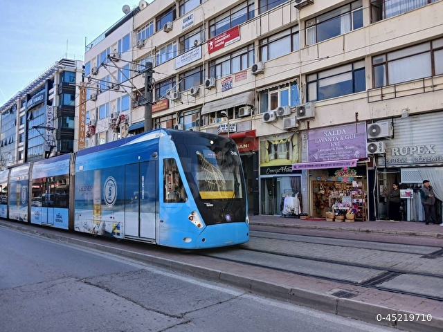 SAHİBİNDEN SATILIK Antalya Kent Merkezinde 40 m2 büro tramvay caddesi üzeri TABELA ÖZELLİĞİ YÜKSEK