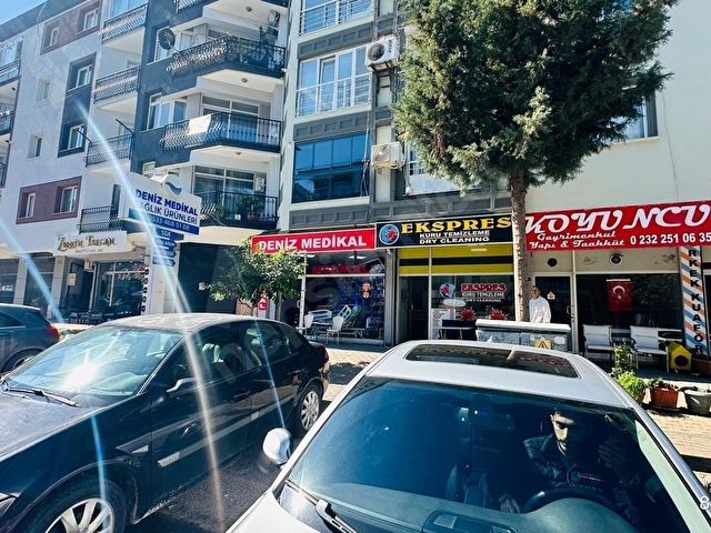GAZİEMİR BELEDİYE YANI CADDE ÜZERİ 106m2 SATILIK KUPON İŞYERİ - Görsel 4