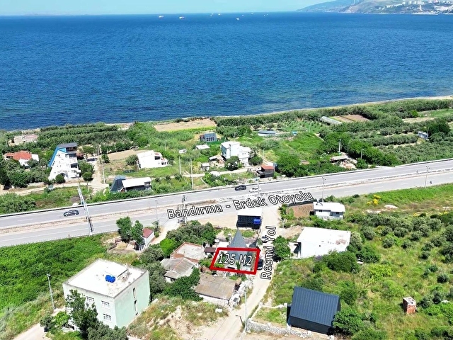 BANDIRMA ÇALIŞKANLAR MAHALLESİNDE DENİZ MANZARALI 3 KATLI DENİZ MANZARALI VİLLA 🏡
