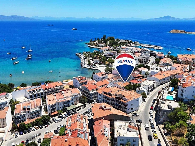 DATÇA TAM MERKEZDE | KUMLUK PLAJINA 1 DK MESAFEDE SATILIK 1+1