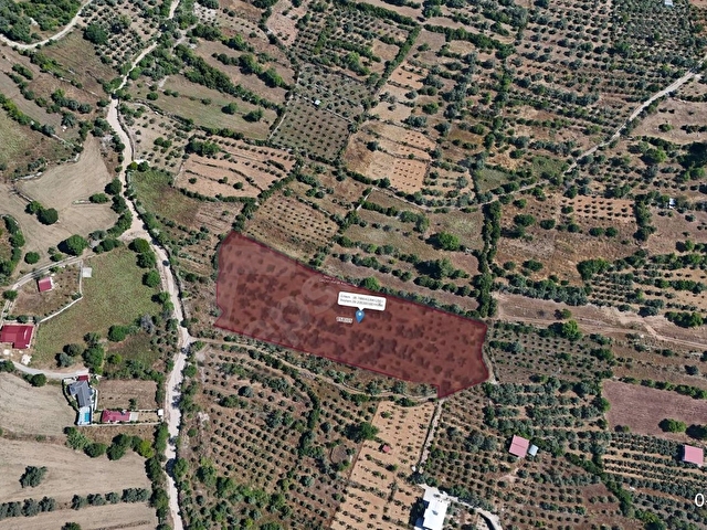 Fethiye İncirköy Beyköy Mevkiinde 10.363 m² Tek Tapu Satılık Tarla