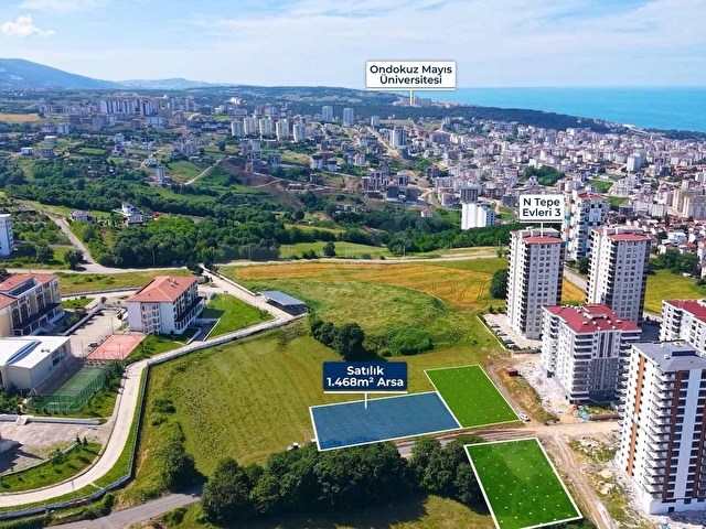 KARADENİZDEN ALANLIDA 1.468 M2 SATILIK ARSA - Görsel 9