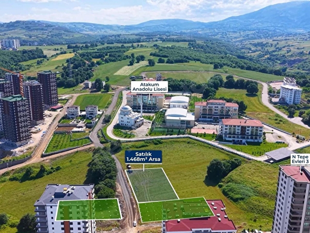 KARADENİZDEN ALANLIDA 1.468 M2 SATILIK ARSA - Görsel 8